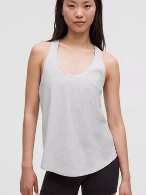 Grey LULULEMON love tank
